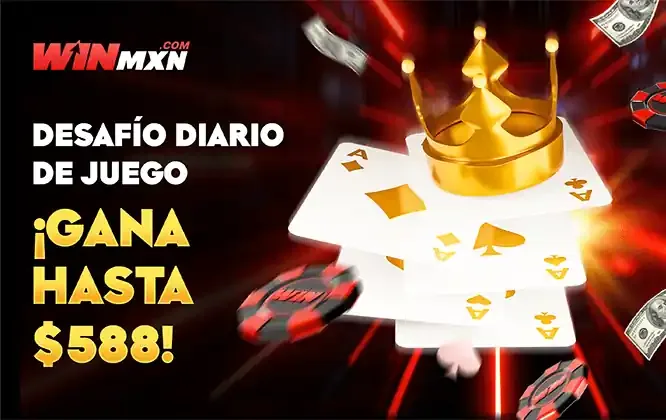 Material de la campaña Desafío diario de WINMX