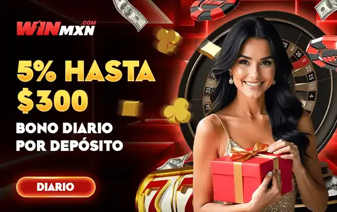 Anuncio de una campaña de bono diario por depósito